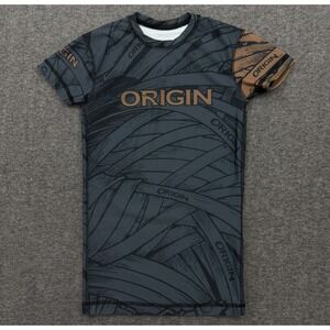 Origin Rashguard Mens Small Compression Shirt Comfort Fit BJJ MMA Fighting USA S